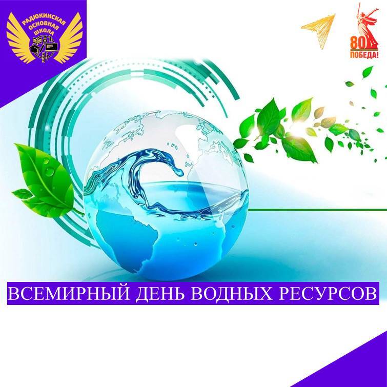 Всемирный день водных ресурсов.